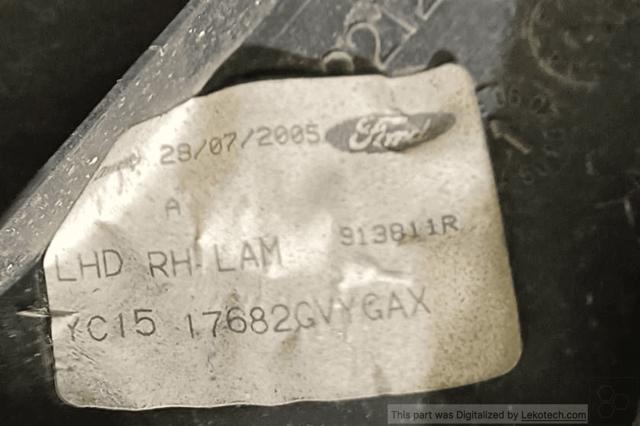 FORD 4643360 Правое зеркало в наличии Днепр
