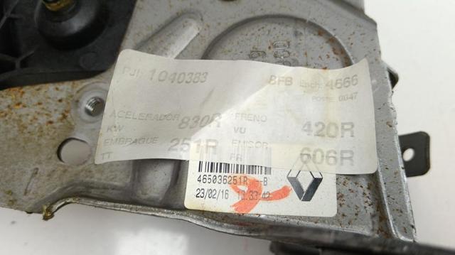 RENAULT 465036251R Педаль сцепления в наличии Черкассы