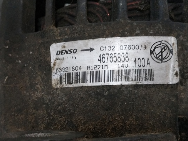 46765838 FIAT Генератор купить в Одесса