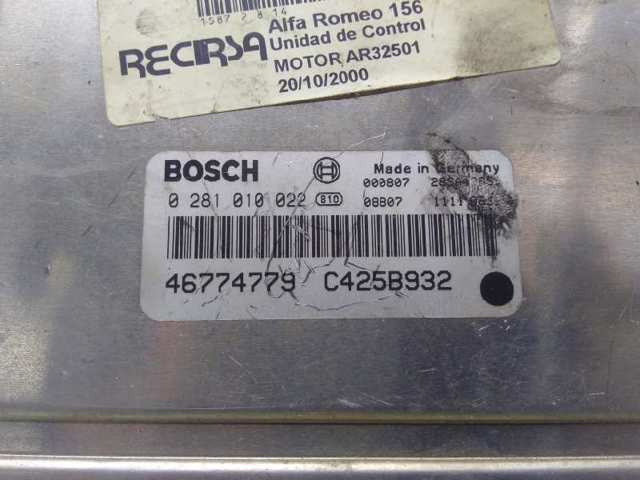 FIAT 46774779 Модуль управления (ЭБУ) впрыском топлива в наличии Днепр