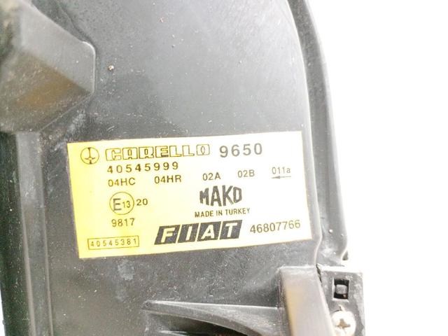 46807766 FIAT Правая фара купить в Каменское