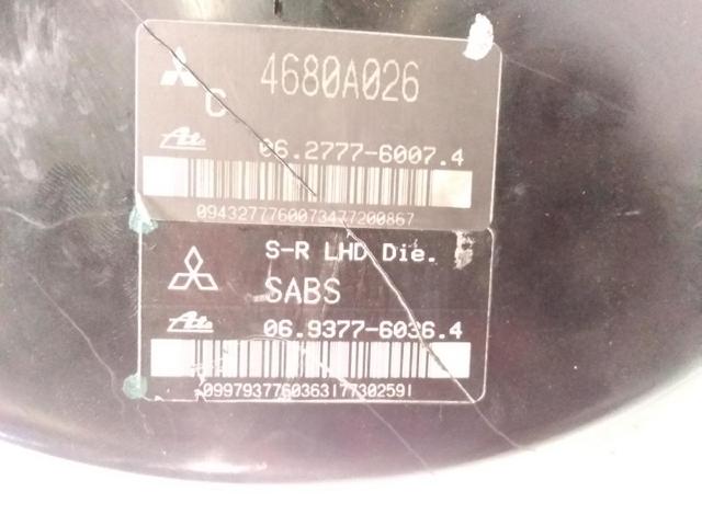 Reforçador dos freios a vácuo Mitsubishi Outlander CWW