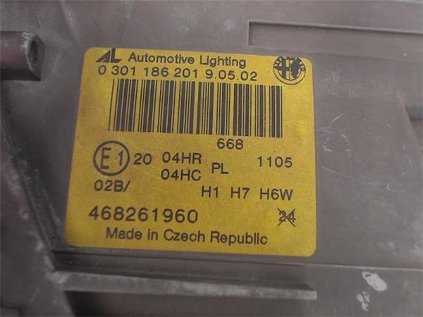 FIAT 468261960 Левая фара в наличии Одесса