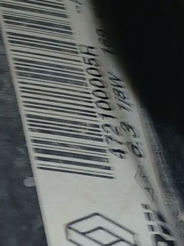 Reforçador dos freios a vácuo 472100005R RENAULT