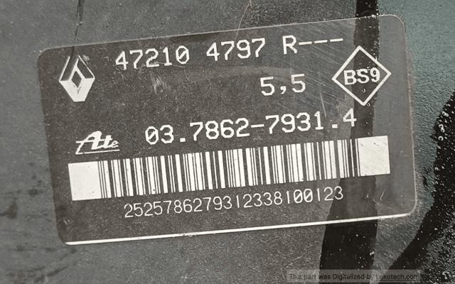 Reforçador dos freios a vácuo Dacia Duster HM