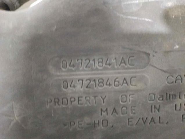 CHRYSLER 4721841AC Бак топливный в наличии Тернополь