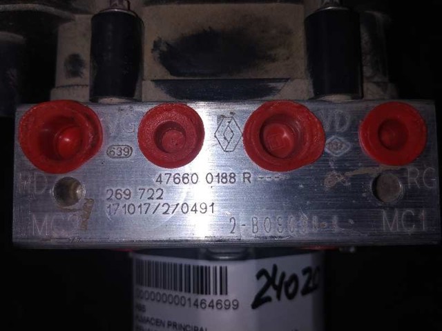 476600188R RENAULT Блок АБС купить в Каменское