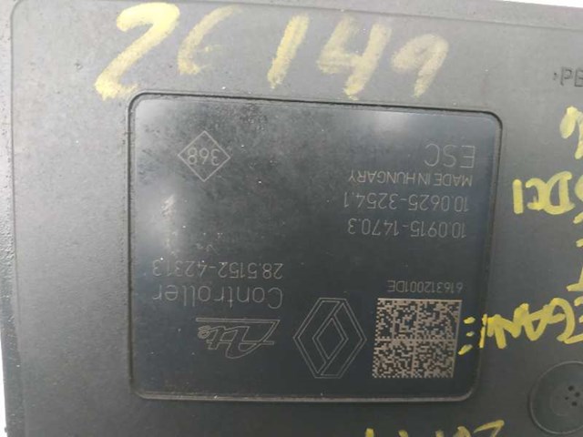 476604349R RENAULT Блок управления АБС (ABS) гидравлический купить в Павлоград