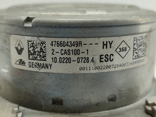 476604349R RENAULT Блок управления АБС (ABS) гидравлический купить в Николаев