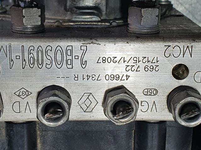 RENAULT 476607341R Блок управления АБС (ABS) гидравлический в наличии Одесса