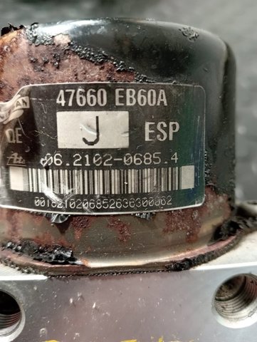 NISSAN 47660EB60A Блок АБС в наличии Николаев