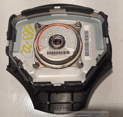 SUZUKI 4815065J00AHA Подушка безопасности водителя в наличии Винница