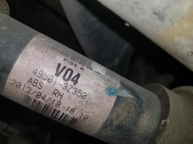 HYUNDAI 495013Z350 Правая полуось в наличии Львов