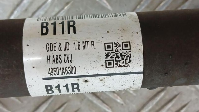 HYUNDAI 49501A6300 Полуось (привод) передняя правая в наличии Одесса