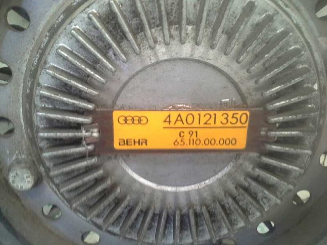 Ventilador viscoso motor para audi 100 2.3 e aar 4A0121350