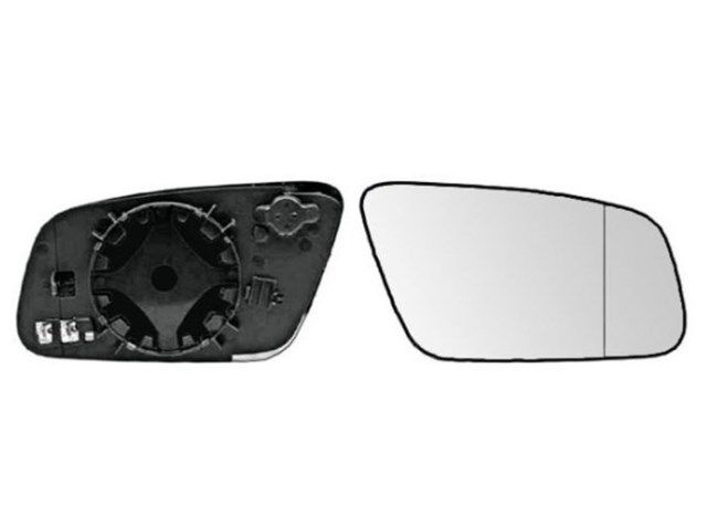 Elemento espelhado do espelho de retrovisão direito 4B0857536C VAG/Audi