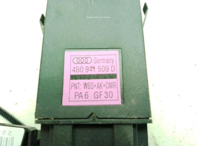 4B0941509D VAG Кнопка аварийки купить в Каменское