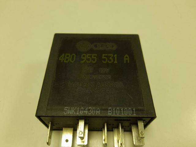 Relê de controlo de limpador pára-brisas 4B0955531A VAG