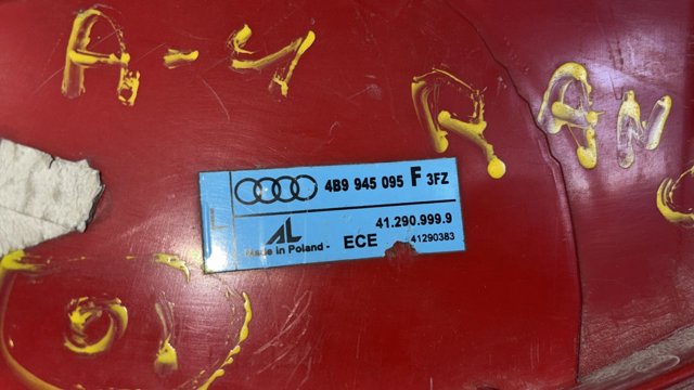 4B9945095F VAG Фонарь задний левый купить в Черновцы