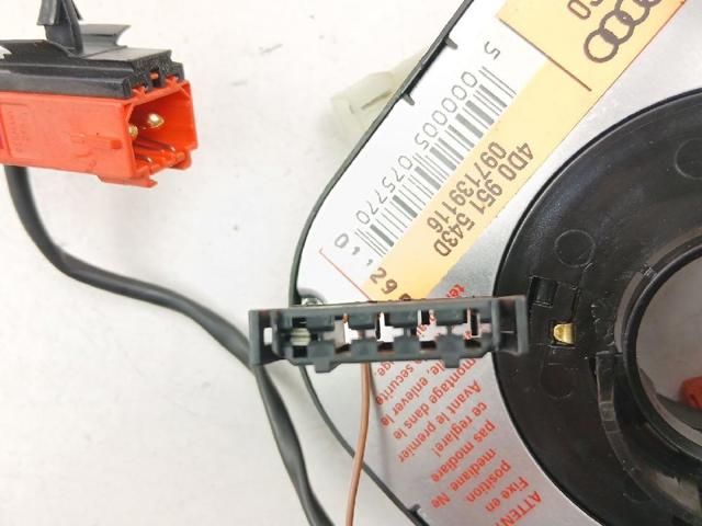 Anel AIRBAG de contato, cabo plano do volante Audi A6 4A5