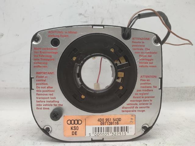 Anel AIRBAG de contato, cabo plano do volante Audi A6 4A5