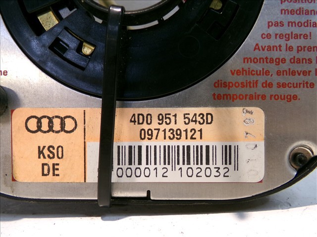 Anel AIRBAG de contato, cabo plano do volante Audi A6 4A5