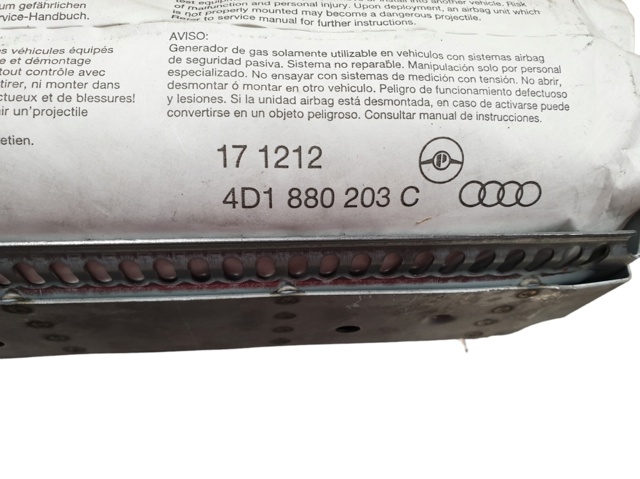 VAG 4D1880203C Подушка безопасности (AIRBAG) пассажирская в наличии Житомир