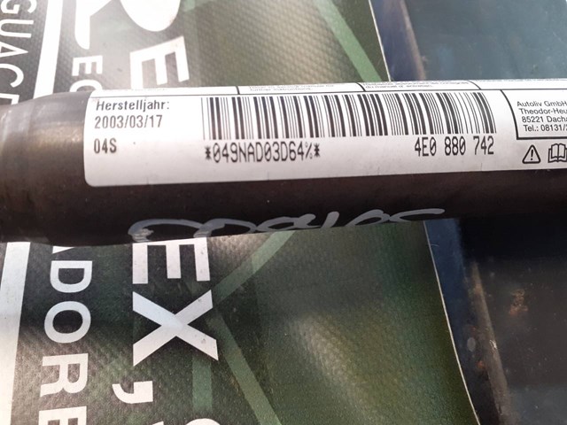 4E0880742 Подушка безопасности (AIRBAG) шторка боковая правая купить Львов