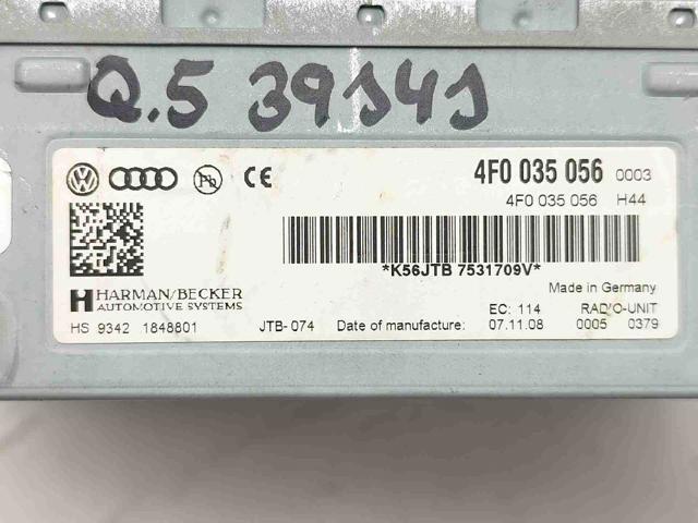 VAG 4F0035056 Усилитель звука аудиосистемы в наличии Черновцы