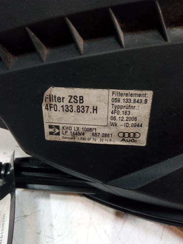 Caixa de filtro de ar Audi A6 4F2