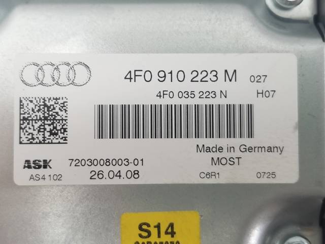 VAG 4F0910223M Усилитель звука аудиосистемы в наличии Винница
