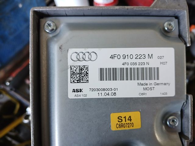 4F0910223M VAG Усилитель звука аудиосистемы купить в Кривой Рог