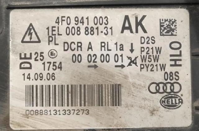 VAG 4F0941003AK Фара левая в наличии Ровно