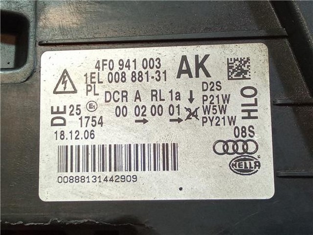 4F0941003AK Левая фара купить Ирпень