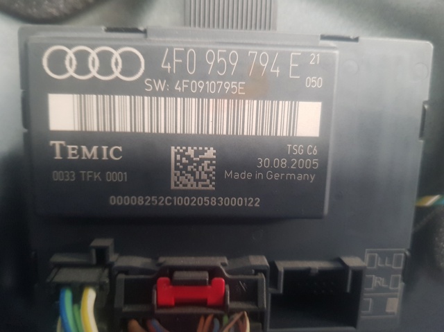 4F0959794E VAG Блок комфорта задней двери купить в Сумы