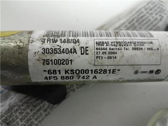 VAG 4F5880742A Подушка безопасности (AIRBAG) шторка боковая правая в наличии Николаев