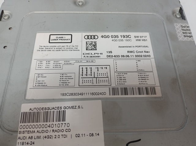 4G0035193C VAG купить в Винница