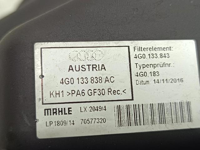 VAG 4G0133838AC Корпус воздушного фильтра в наличии Одесса