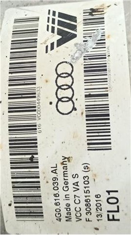 4G0616039AL VAG Амортизатор передний купить в Тернополь