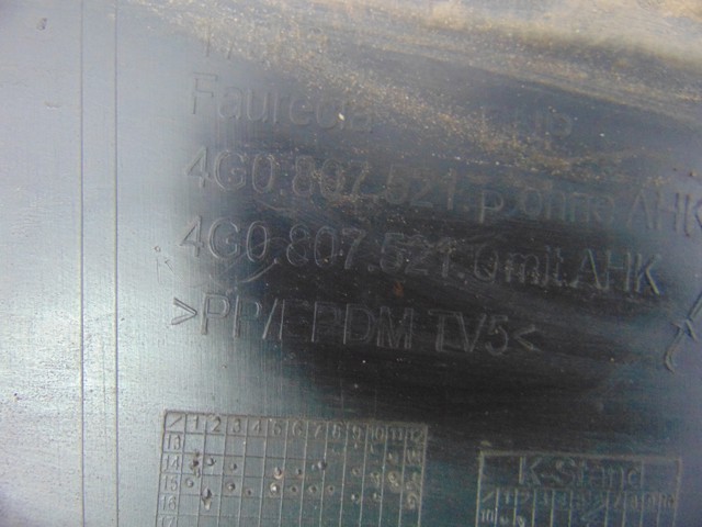 4G0807521P Спойлер заднего бампера купить Ужгород