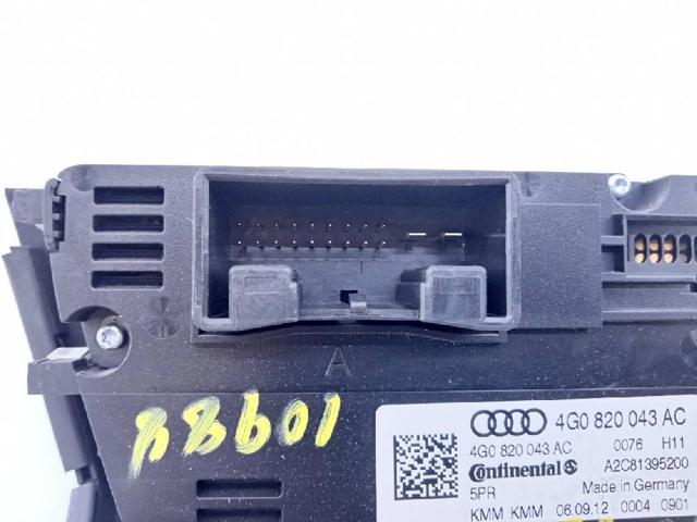 Unidade de controlo dos modos de aquecimento/condicionamento Audi A6 4G2, 4GC