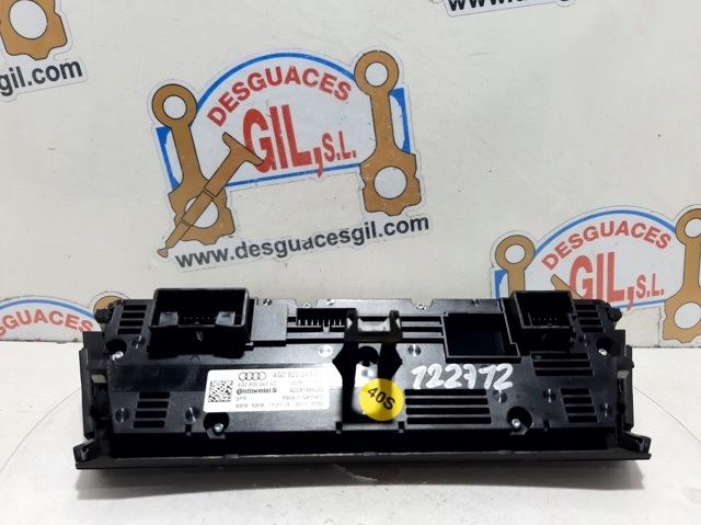 Unidade de controlo dos modos de aquecimento/condicionamento Audi A6 4G2, 4GC