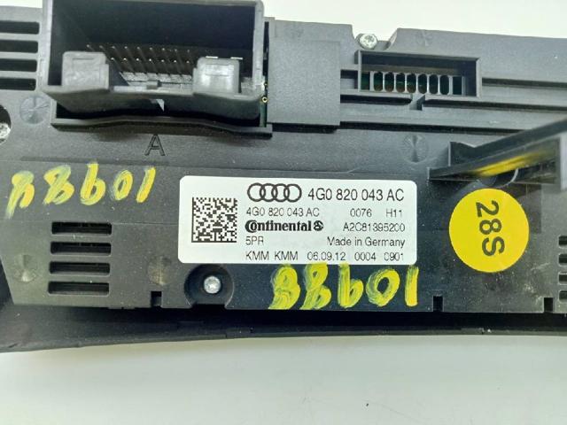 Unidade de controlo dos modos de aquecimento/condicionamento Audi A6 4G2, 4GC