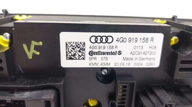 VAG 4G0919158R Блок управления кондиционером в наличии Чернигов
