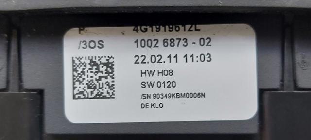 VAG 4G1919612L Многофункциональный джойстик управления в наличии Днепр