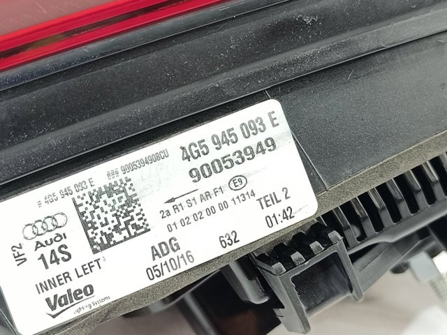 4G5945093 Фонарь задний левый внутренний купить Николаев