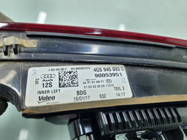 4G5945093C VAG Фонарь задний левый внутренний купить в Днепр