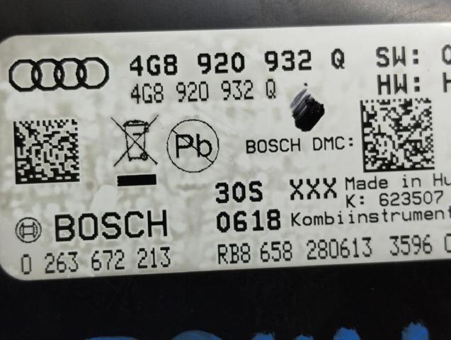 4G8920932Q Панель приборов купить Каменское