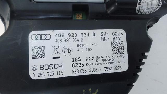 4G8920934R VAG Приборная доска (щиток приборов) купить в Ужгород