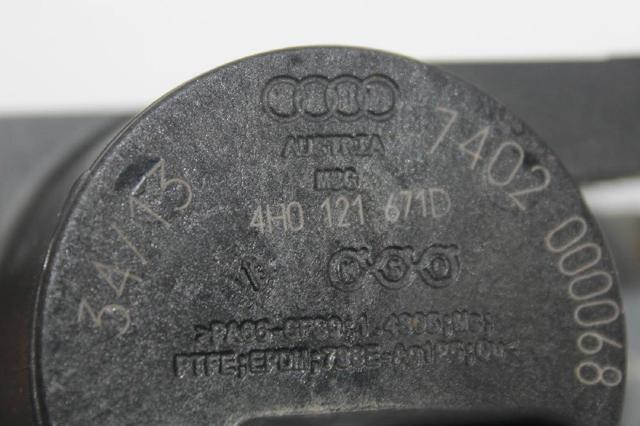 Válvula de forno (de aquecedor) 4H0121671D VAG